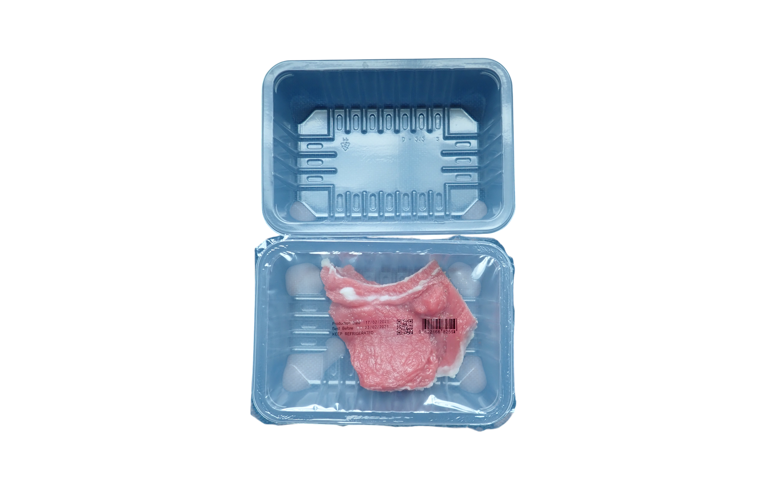PP Clear Food Tray D212