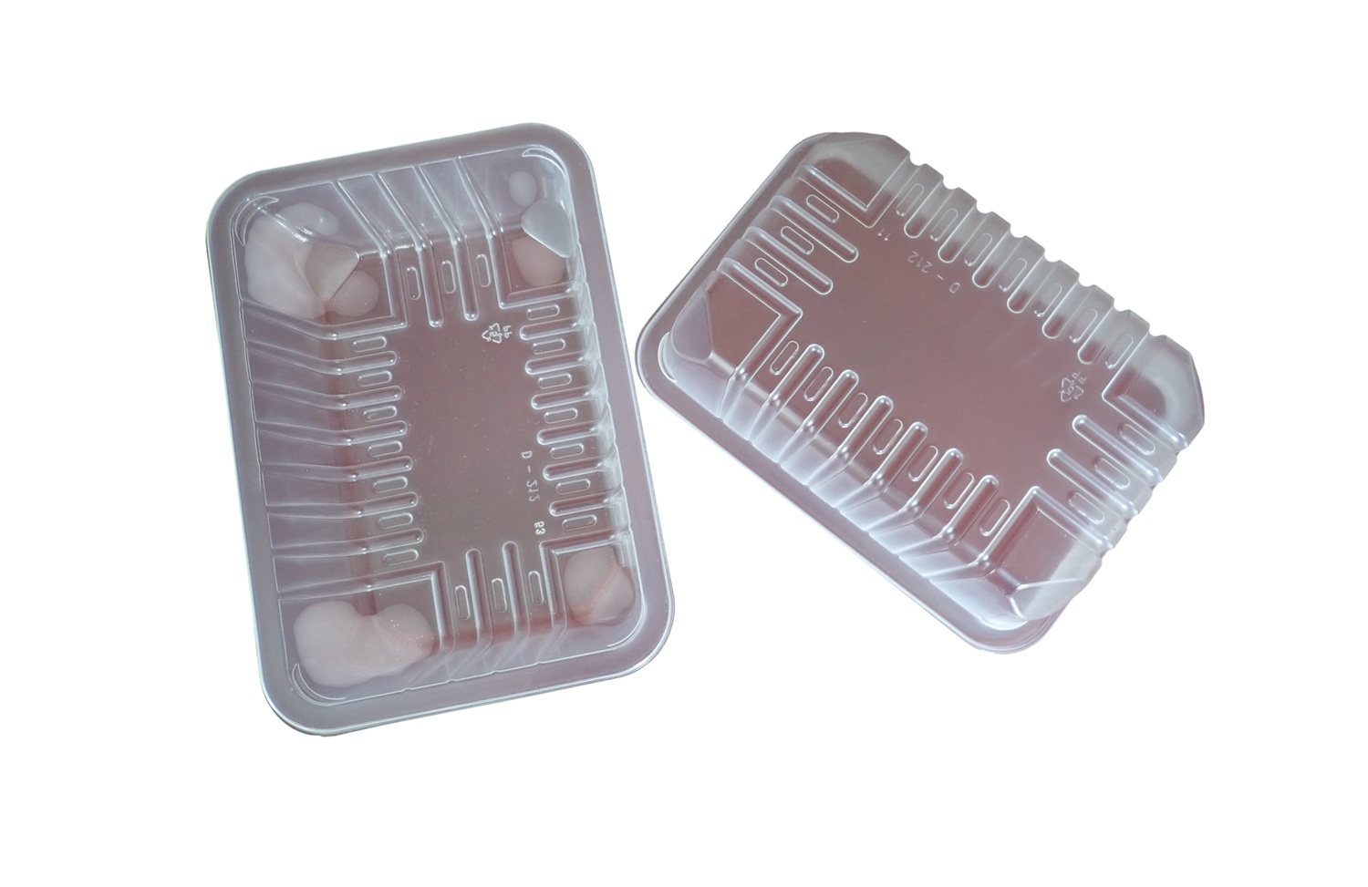 PP Clear Food Tray D212