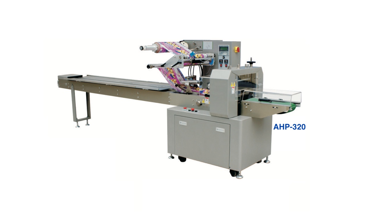 Dual-Inverter Horizontal Flow Wrapping Machine Ouya AHP-320
