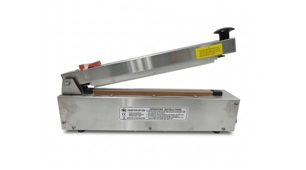 Mercier Stainless Impulse Hand Sealers with Cutter