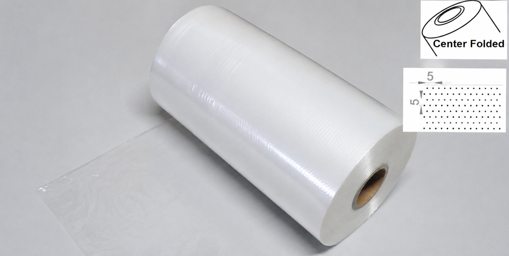 POF Shrink Film Hot Needle Micro-Perforated