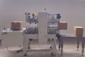 Semi Automatic Carton Edge Sealer L Type RPG-09L