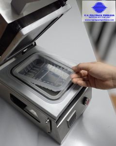 PP Clear Food Tray D212